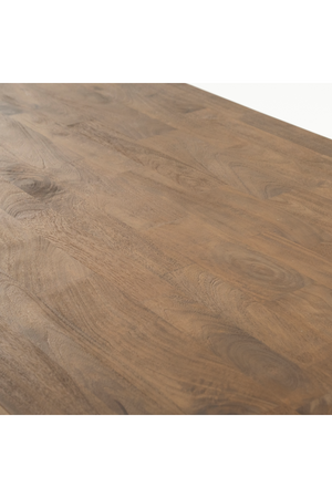 Brushed Mango Wood Dining Table | Eleonora Edward | OROA.com