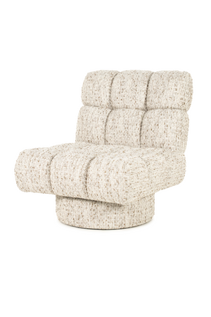 Round Base Tufted Lounge Chair | Eleonora Fenna | Oroa.com