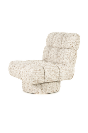 Round Base Tufted Lounge Chair | Eleonora Fenna | Oroa.com