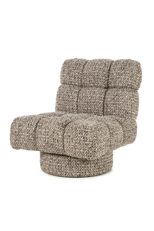 Round Base Tufted Lounge Chair | Eleonora Fenna | Oroa.com