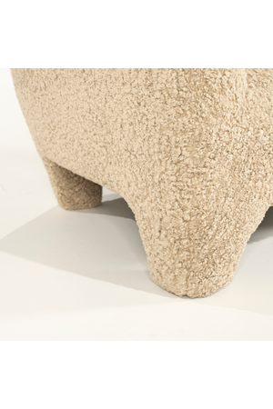Taupe Upholstered Lounge Chair | Eleonora Fenna | Oroa.com