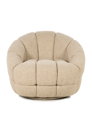Round Channeled Lounge Chair | Eleonora Tina | Oroa.com