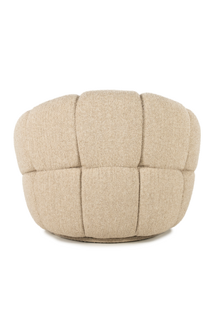 Round Channeled Lounge Chair | Eleonora Tina | Oroa.com