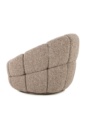 Round Channeled Lounge Chair | Eleonora Tina | Oroa.com
