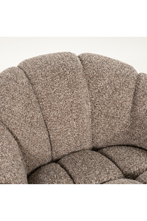 Round Channeled Lounge Chair | Eleonora Tina | Oroa.com