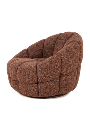 Round Channeled Lounge Chair | Eleonora Tina | Oroa.com