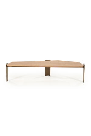 Asymmetrical Wooden Coffee Table | Eleonora Robert | Oroa.com