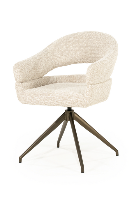 Open-Back Swivel Chair | Eleonora Hailey | Oroa.com