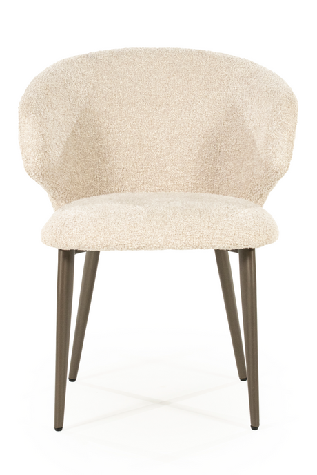 Curved Back Upholstered Dining Chair | Eleonora Mateo | Oroa.com