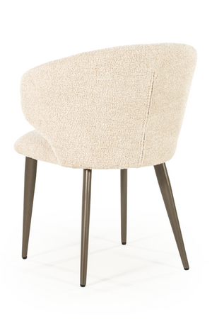 Curved Back Upholstered Dining Chair | Eleonora Mateo | Oroa.com