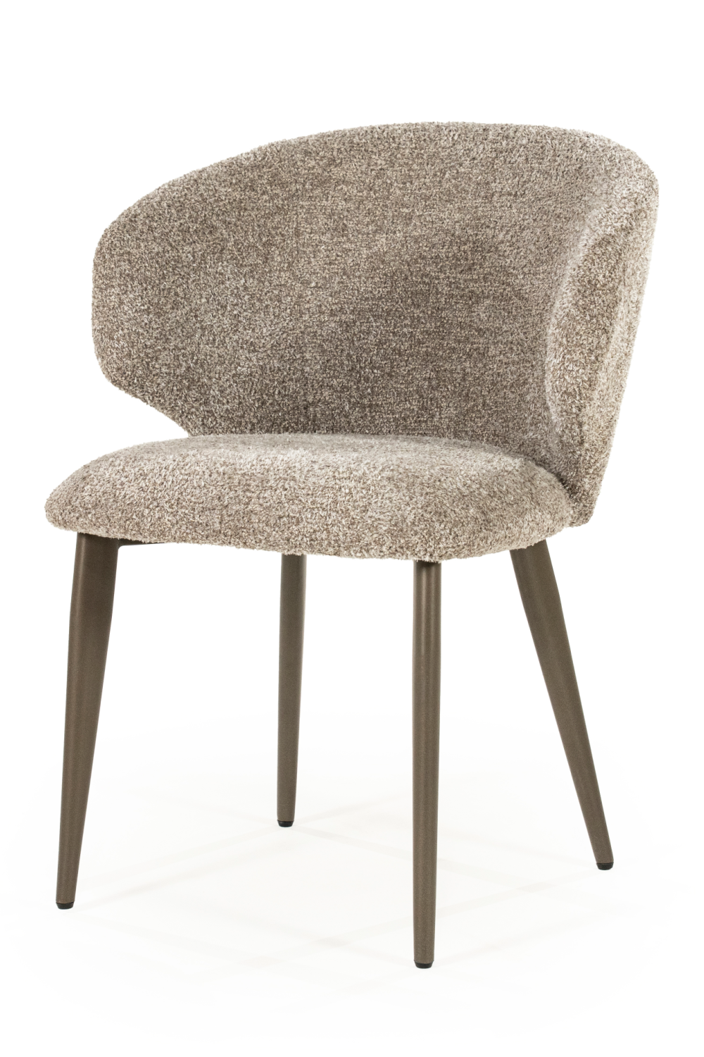 Curved Back Upholstered Dining Chair | Eleonora Mateo | Oroa.com