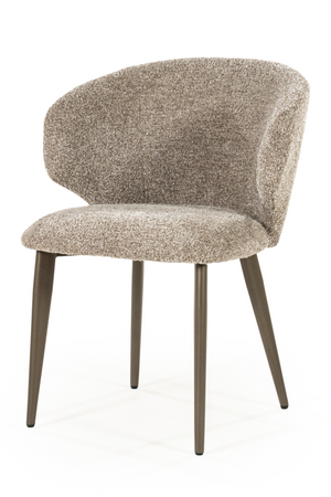 Curved Back Upholstered Dining Chair | Eleonora Mateo | Oroa.com