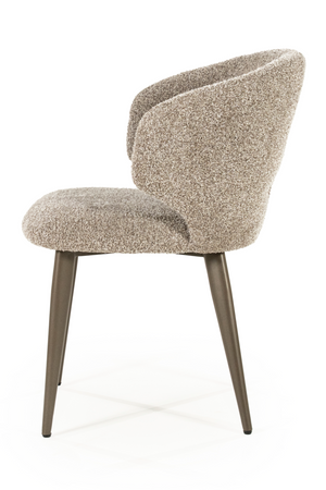 Curved Back Upholstered Dining Chair | Eleonora Mateo | Oroa.com
