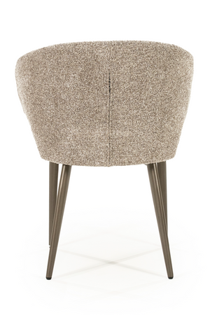 Curved Back Upholstered Dining Chair | Eleonora Mateo | Oroa.com