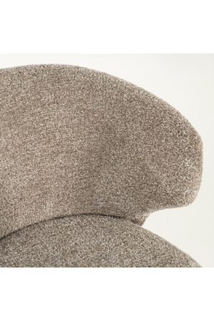 Curved Back Upholstered Dining Chair | Eleonora Mateo | Oroa.com