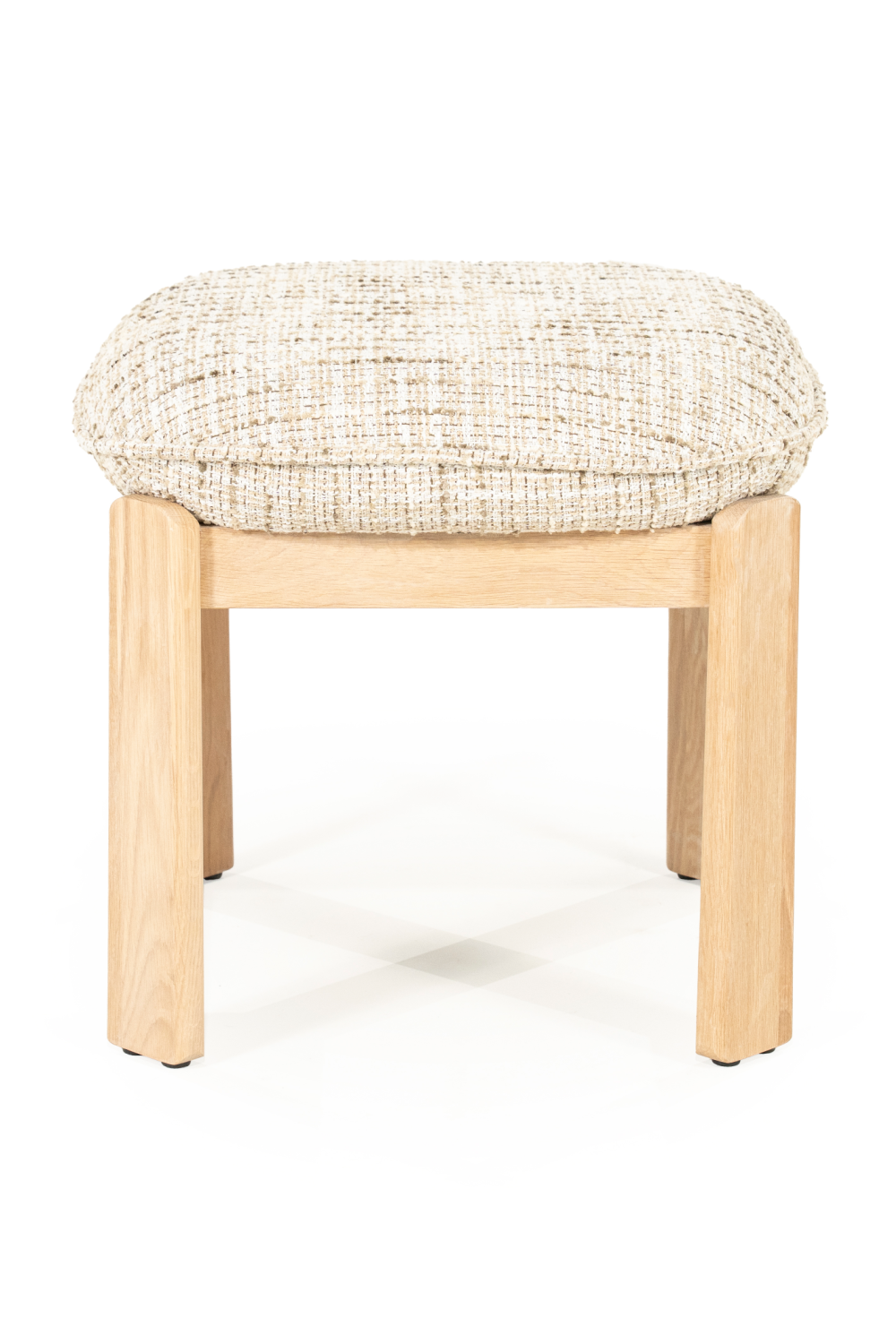 Cushioned Oak Stool | Eleonora Lottie | Oroa.com