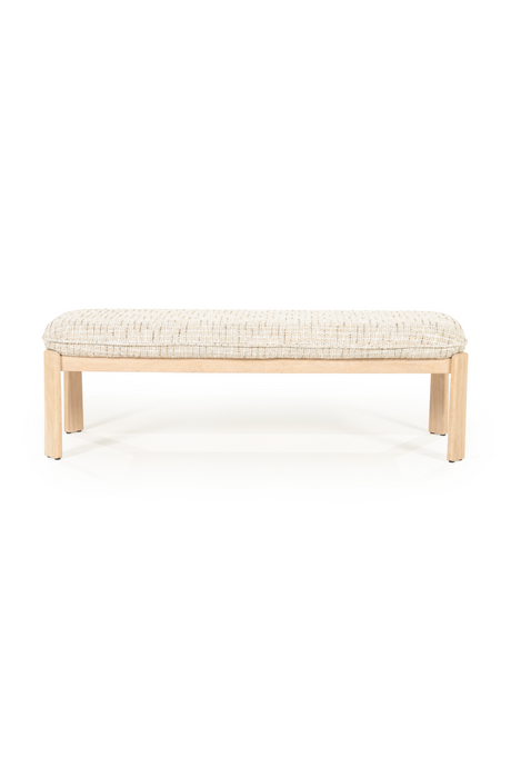 Cushioned Oak Bench | Eleonora Lottie | Oroa.com