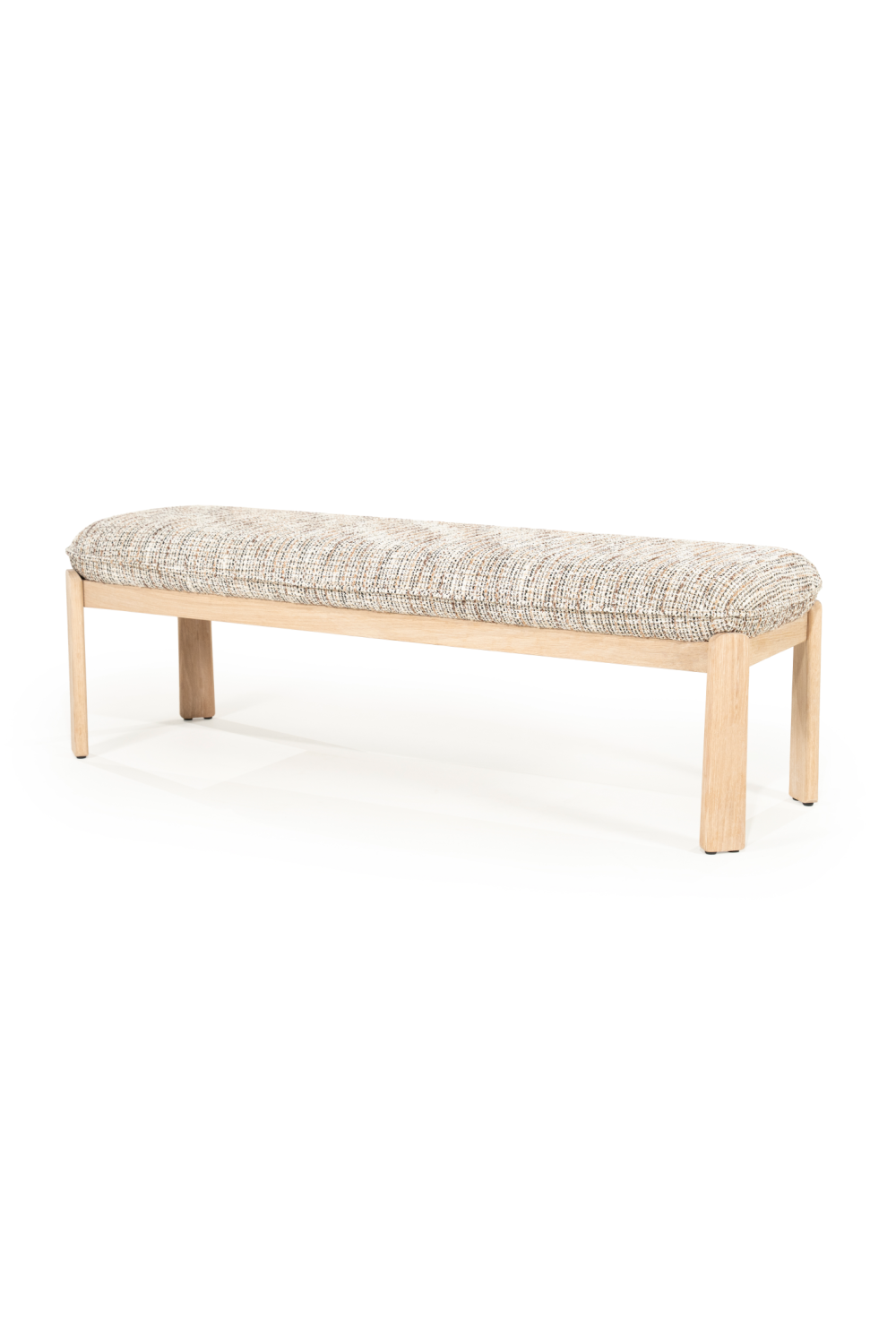 Cushioned Oak Bench | Eleonora Lottie | Oroa.com