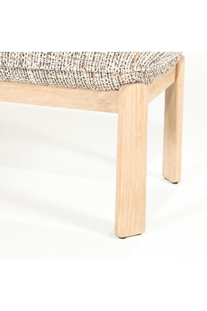 Cushioned Oak Bench | Eleonora Lottie | Oroa.com