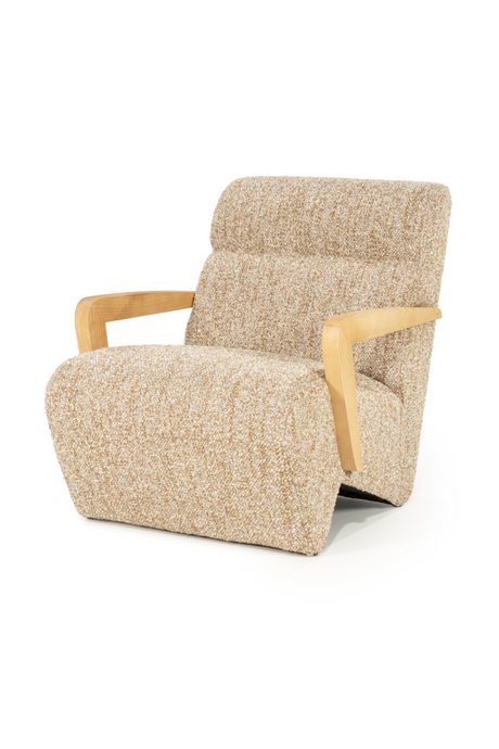 Fabric Upholstered Lounge Armchair | Eleonora Olek | Oroa.com