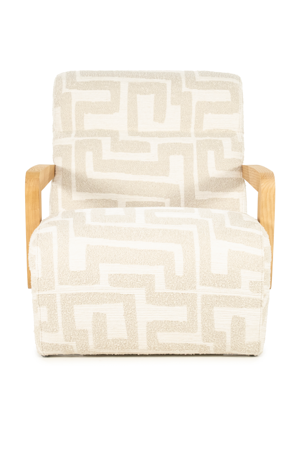 Printed Fabric Lounge Armchair | Eleonora Olek | Oroa.com