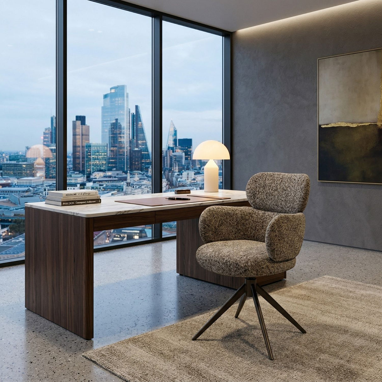   Modern Swivel Amchair | Oroa.com