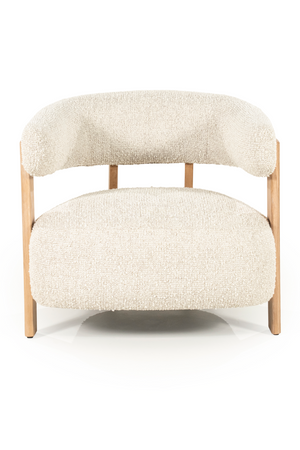 Curved Back Lounge Armchair | Eleonora Lola | Oroa.com