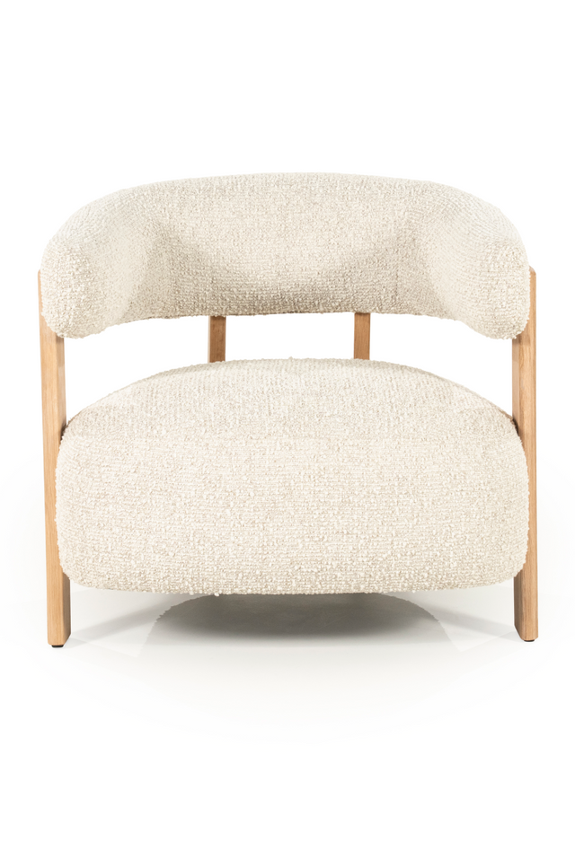 Curved Back Lounge Armchair | Eleonora Lola | Oroa.com