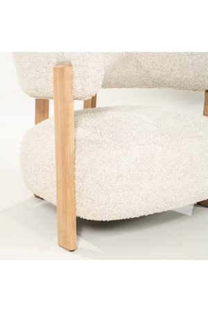 Curved Back Lounge Armchair | Eleonora Lola | Oroa.com