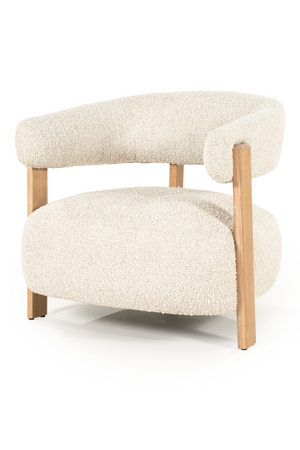 Curved Back Lounge Armchair | Eleonora Lola | Oroa.com