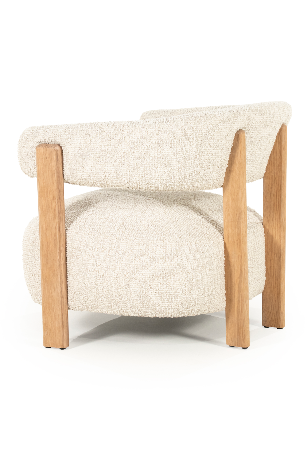 Curved Back Lounge Armchair | Eleonora Lola | Oroa.com