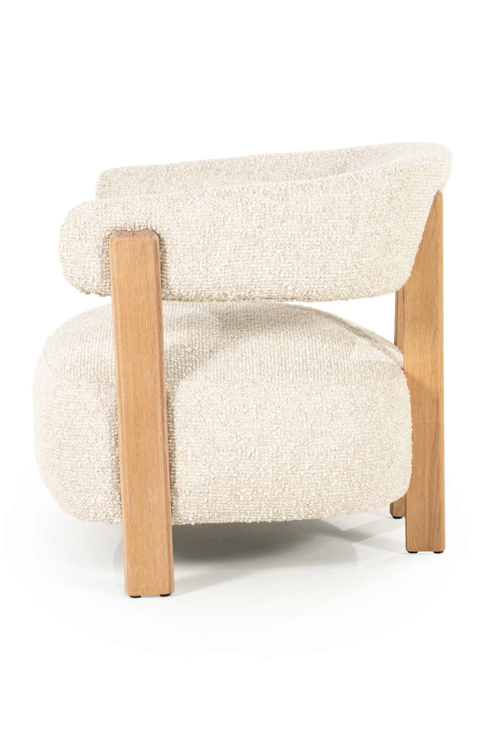 Curved Back Lounge Armchair | Eleonora Lola | Oroa.com