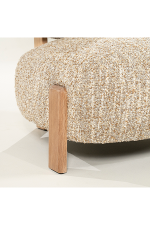 Cushioned Minimalist Lounge Chair | Eleonora Reza | Oroa.com
