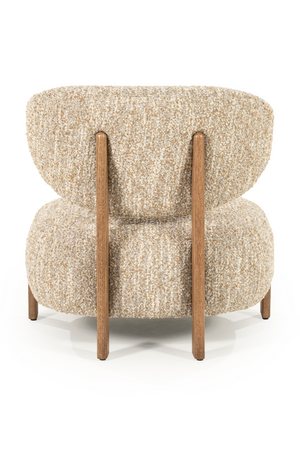 Chunky Cushioned Lounge Chair | Eleonora Reza | Oroa.com