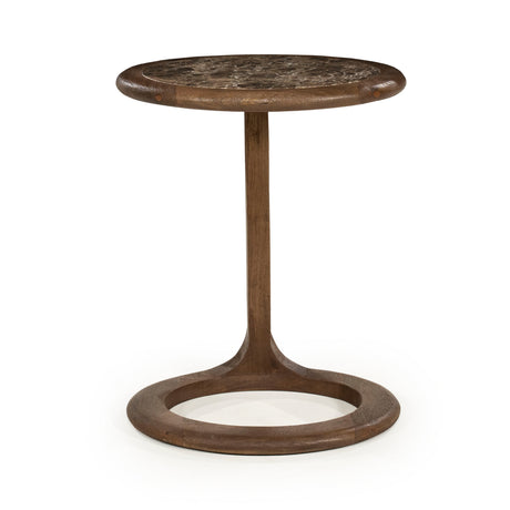   Modern furniture - Wood Framed Marble Side Table - www.oroa.com | Oroa.com