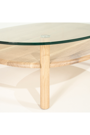 Glass Top Coffee Table | Eleonora Cleo | Oroa.com