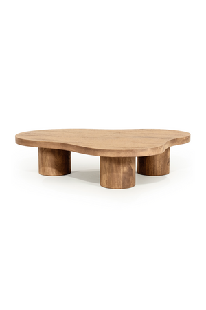 Organic-Shaped Wooden Coffee Table | Eleonora Charlie | Oroa.com