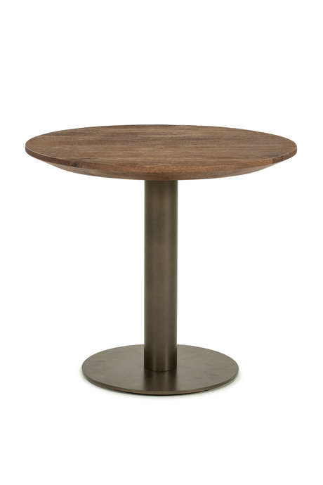 Pedestal Mango Wood Coffee Table | Eleonora Esila | Oroatrade.com