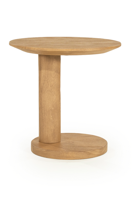 Mango Wood Oval Side Table | Eleonora Novia | Oroa.com
