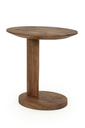 Mango Wood Oval Side Table | Eleonora Novia | Oroa.com