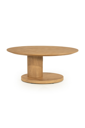 Mango Wood Oval Coffee Table S | Eleonora Novia | Oroaa.com