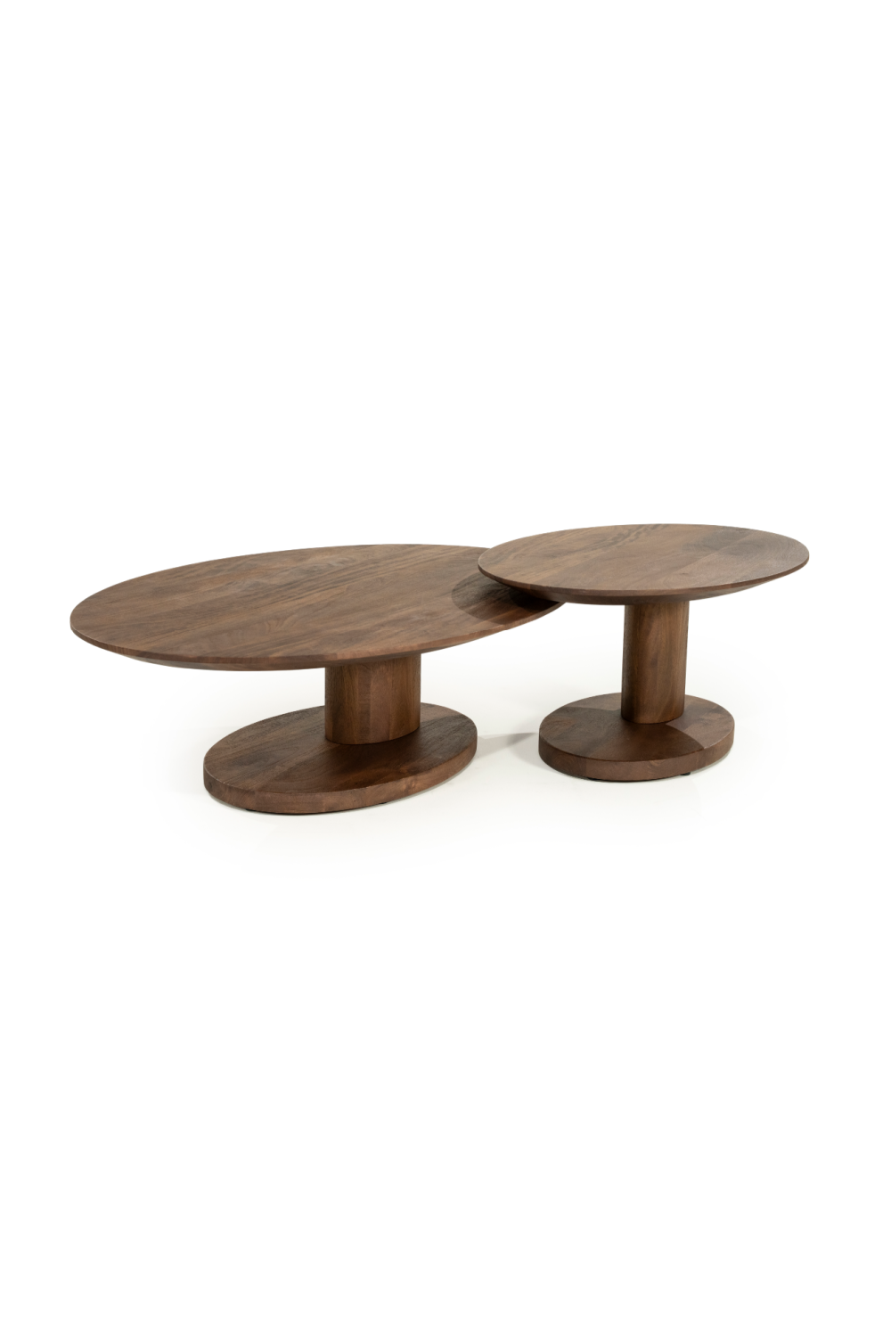 Mango Wood Oval Coffee Table S | Eleonora Novia | Oroaa.com
