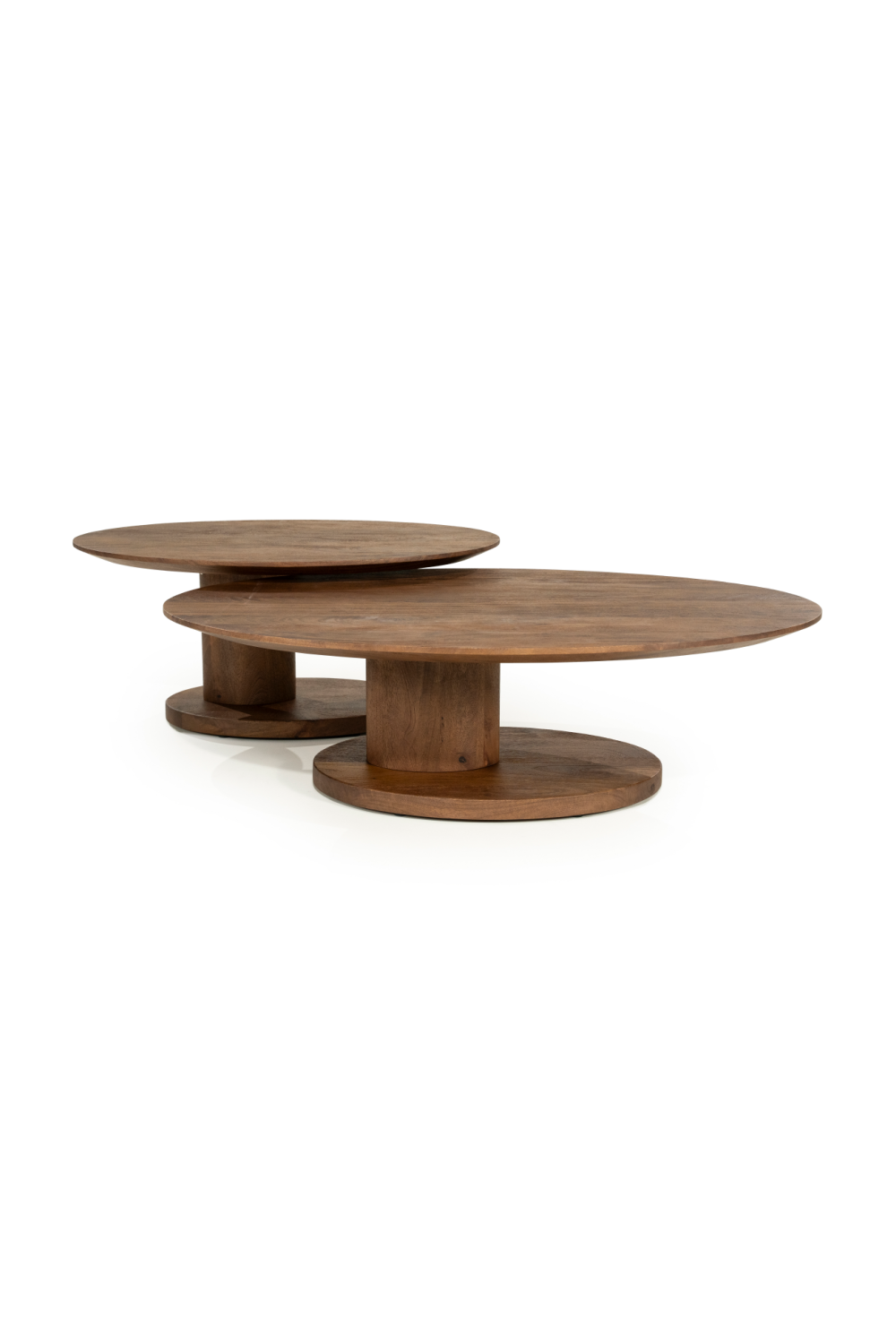 Mango Wood Oval Coffee Table S | Eleonora Novia | Oroaa.com