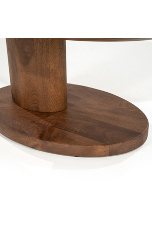 Mango Wood Oval Coffee Table S | Eleonora Novia | Oroaa.com