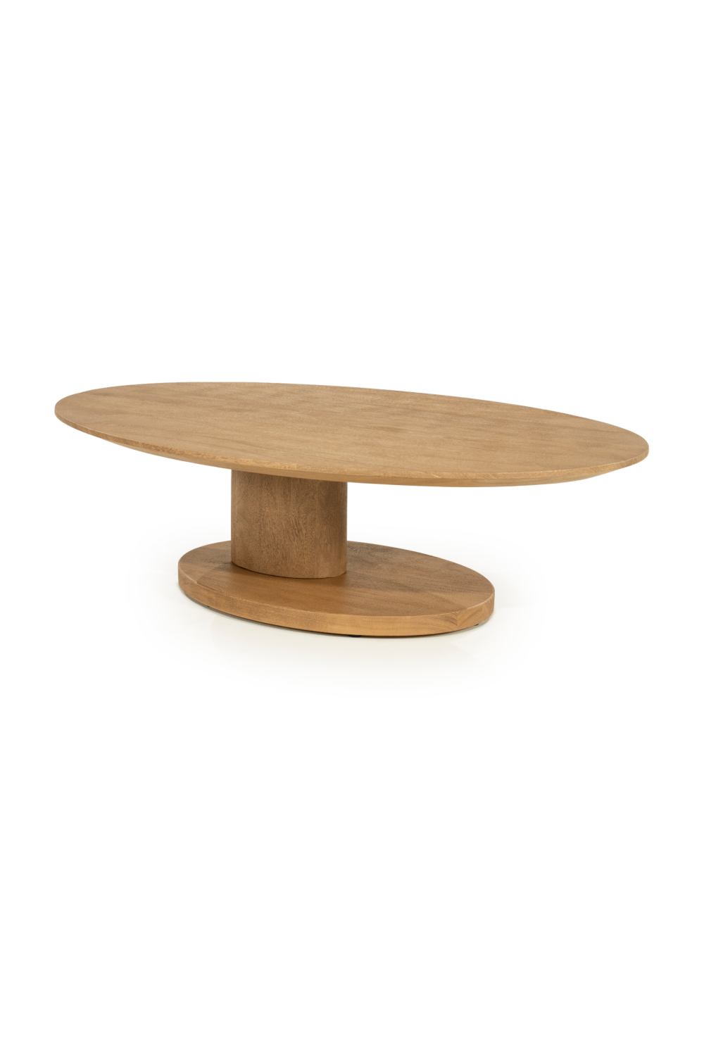   Mango Wood Oval Coffee Table L | Oroa.com