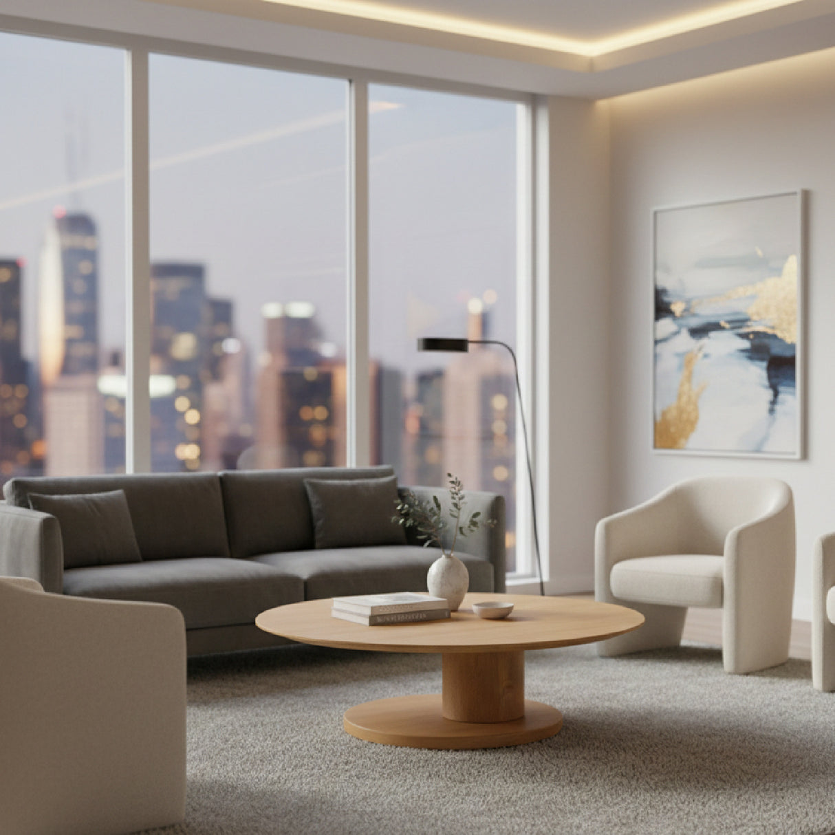   Mango Wood Oval Coffee Table L | Oroa.com