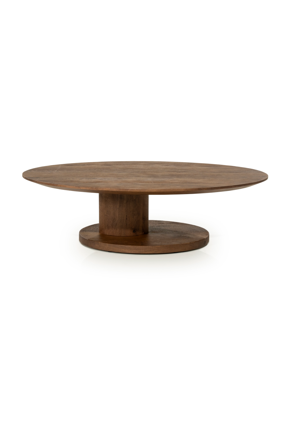   Mango Wood Oval Coffee Table L | Oroa.com