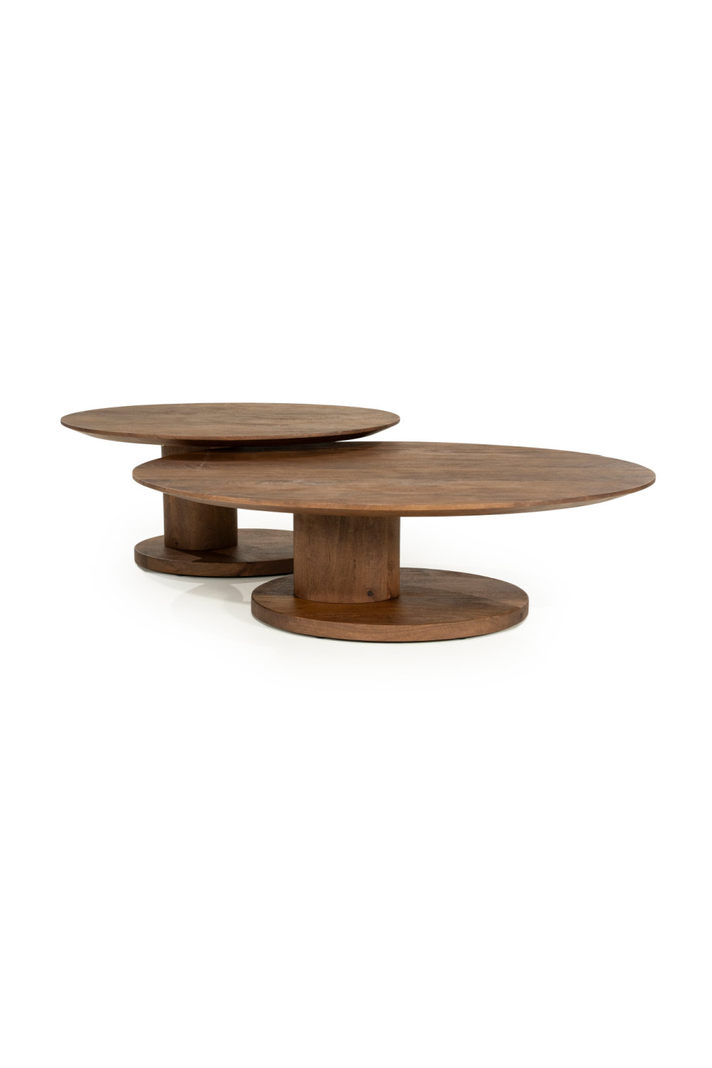   Mango Wood Oval Coffee Table L | Oroa.com