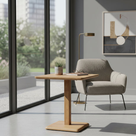 Square Mango Wood Bistro Table | Eleonora Florent | Oroa.com