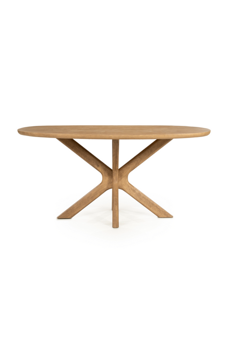 Wooden Matrix Base Dining Table S | Eleonora Tycho | Oroa.com